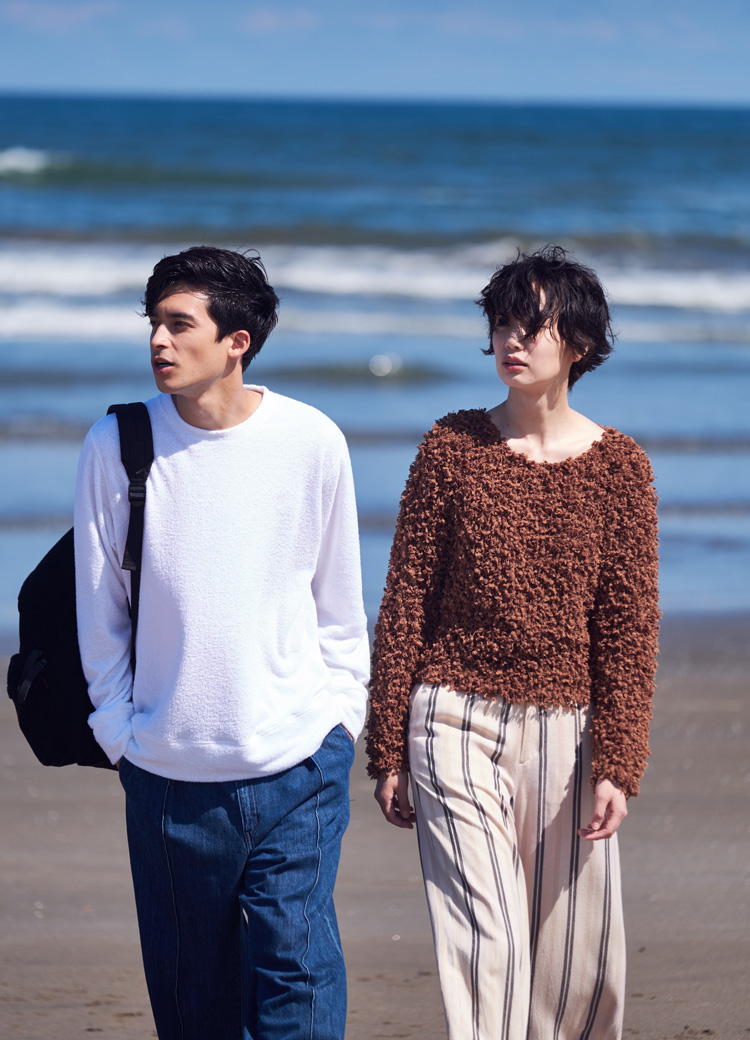 PILE LONG T-SH FRINGE TOPS